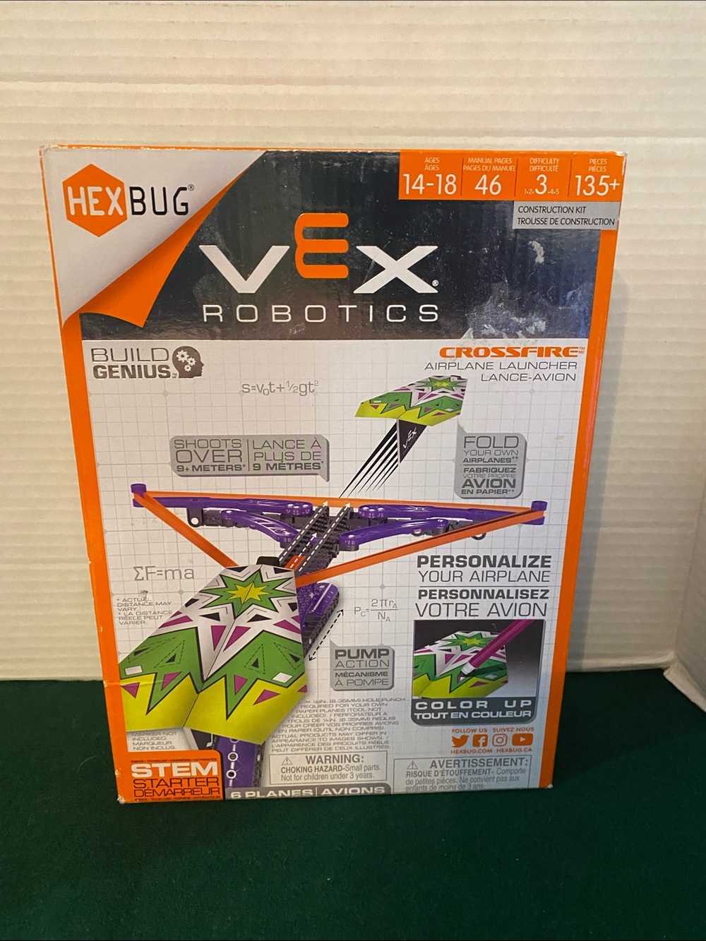 HEXBUG VEX Robotics Crossfire Airplane Launcher ( C16 )